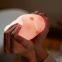 Creative Night Lights Cute Pig Silicone Cartoon Pat Sensor night light soft silicon Student Children Kids Gift Toy Novelty Lamp
