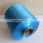 The blue High Tenacity super low shrinkage industrial Polyester Yarn