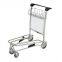 4 Wheels Aluminium Airport Hand Cart Baggage Trolley