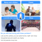 Ringsee Outdoor WiFi Light Bulb Security Camera 3MP Indoor Two‑way Audio Surveillance HD Night Vision
