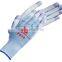 pu coated glove en388/ PU coated working cut resistance gloves