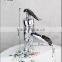 Waterfall Bathroom Basin Faucet Single Handle Hole Sink Mixer Tap
