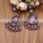 beautiful vintage drop beads hooks fancy earring designer