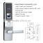 Smart digital touch screen digital exterior residential biometric door lock