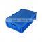 Space saving folding flat boxes attached lid container