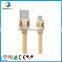 Remax snake laser flat USB charging cable for iphone and micro