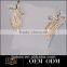 Excellent White Gold Jewelry Simple Gold Earring Designs for Women