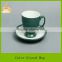 Tall foot Russia coffee ceramic mugs with saucer/coffee mug                        
                                                Quality Choice