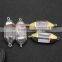 JF8549 New 2015 crystal quartz gemstone double point connectors