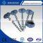 high quality galvanized 1-3 inches roofing nails with umbrella head