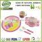 hot selling bamboo children dinnner sets,5pcs snail kids dinner sets                        
                                                Quality Choice