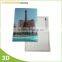 Tourist Souvenir Gifts Postcard Printing 3D Lenticular Postcard