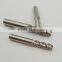 2015 High Precision china 3 Flutes stright shank solid carbide finish end mills