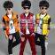 High quality 3pcs color boy suits