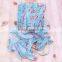 Floral Print Fold Over Elastic for Baby Headbands Choice color of 5/8 inch FOE Elastic By The Yard