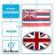 chrome auto sticker badge emblem
