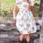 6M 12M-10Years fashion design small girls dress Good quality dress wholesale