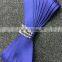 Dazzling Beaded Royal Blue Silk Ribbon Hair Bows,Elegant Hair Clip For Women