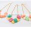 American and European Hot Sale Fashion Jewelry Resin Geometry Necklace