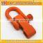 Yukai Alloy Adjustable D Shaped Shackle with 4-hole Contoured Adjustable Buckle for Paracord Bracelets
