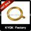 KYOK Iron Metal Curtain Rings with Clip 22mm Interior Diameter Black,22mm China Supplier Curtain Accessories