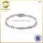 factory direct sell pure 925 sterling silver cubic zirconia jewelry bracelets and bangles