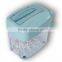 A5 mini manual cross cut document shredder by hand for home and office