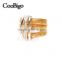 Fashion Jewelry Zinc Alloy Rhinestone Ring Women Party Show Gift Dresses Apparel Promotion Accessories