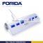 Forida New Design best powered usb hub top selling usb hub for Laptop PC etc.