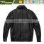 Genuine leather black air force American style ma-1 flight jacket