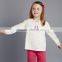 DK0091 dave bella 2015 autumn floral girls boutique outfits children's clothes girls T-shirt child cotton blouse