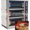 BOSSDA Good price and durable 3deck 12trays electric baking oven