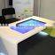 multimedia touchscreen information table kiosk, multi touch screen conference table