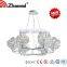 White Chandelier Modern Crystal Ceiling Lamp,ceiling light