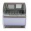 curved glass ice cream gelato display freezer/ commercial refrigerator showcase