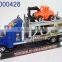 Popular kid toy cool friction truck set/plastic toy tow truck with dinosaur