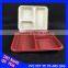 Food-grade customized in various colors disposable plastic lunch boxes packaged takeaway