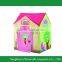 Pink Beautiful Little House Printing Girl Play Tent Indoor House Toy