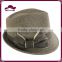 Big Bowknot Short-Brimmed Wool Blend Fedora Hat