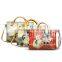 China Supplier Wholesale Vintage Printed Handbags Woman Shoulder Handbag