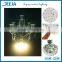 15cm LED centerpiece tall crystal candelabra vase wedding decoration RGB base light