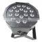 Hot Sale Pro DMX 512 18pcs 1W LED Par Light With RGBW 4in1 for Wedding