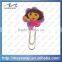 lovely promotion custom 3D duck shape rubber soft PVC bookmark