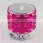 Aireego Newest Sales Promotion Cylinder Showerproof k3 Bluetooth Speaker