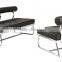 PU leather Lounge single seater sofa chairs