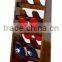 Home Storage Organizer Portable Easy Clean Wood Shoe Cabinet Shoe Storage Rack