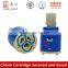 4double seal idling moving mixer faucet ceramic cartridge 25mm