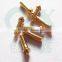 smt spring loaded precision brass pogo pin connector