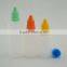 100ml plastic bottles with drip tips/100ml plastic bottles tamperproof cap