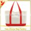 High Quality Cotton Canvas Tote Bags with Two Colors